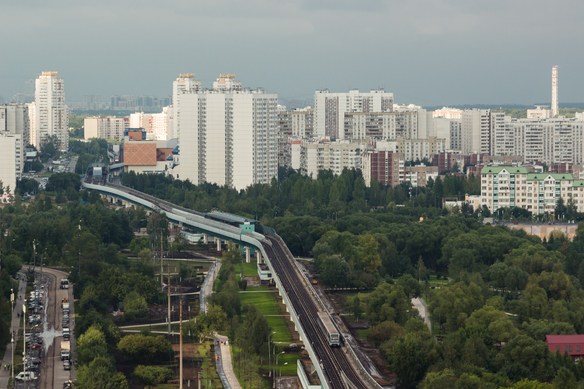 Moszkva — Metro — [12] Butovskaya Line