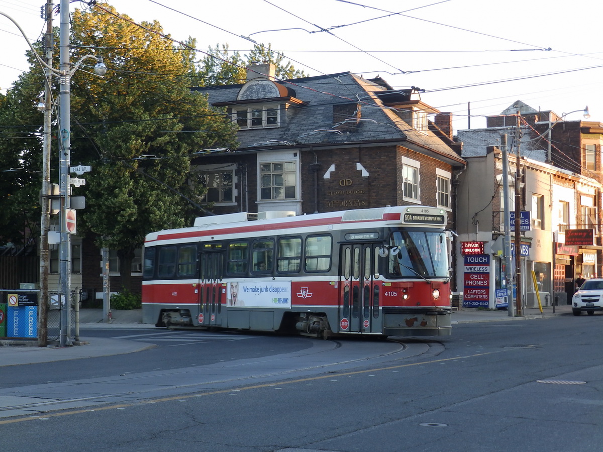 Toronto, UTDC CLRV — 4105