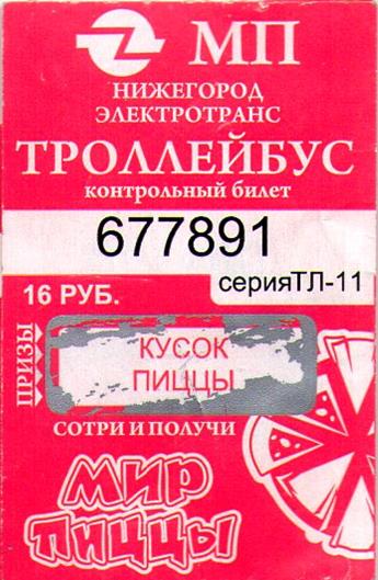 Ņižņij Novgorod — Tickets