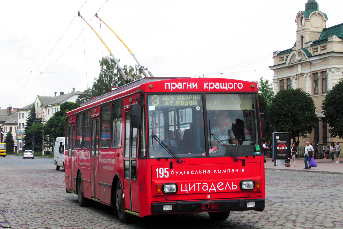 Ivano-Frankivsk, Škoda 14Tr10/6 č. 195