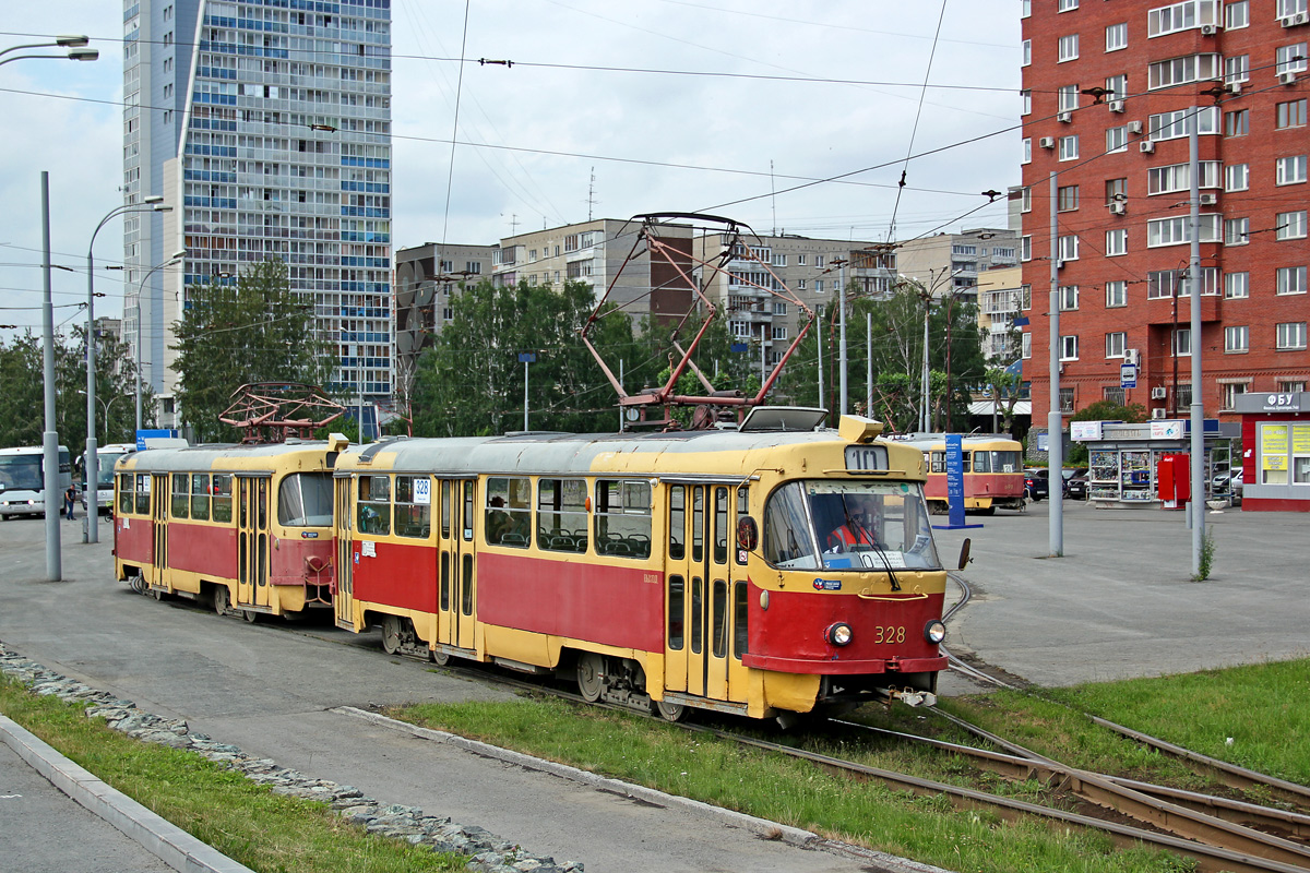 Екатеринбург, Tatra T3SU № 328