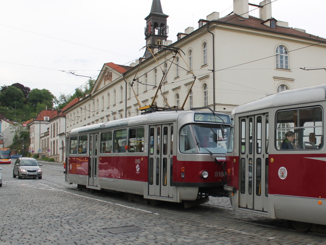 Прага, Tatra T3R.PV № 8160