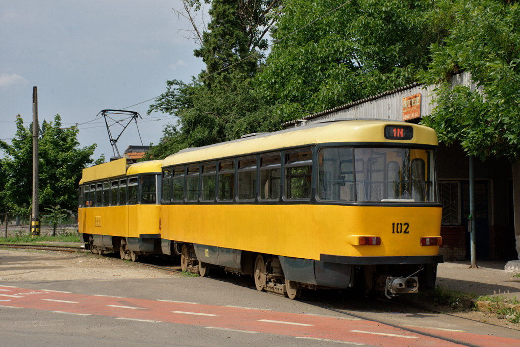 Nagyvárad, Tatra B4D-MS — 102