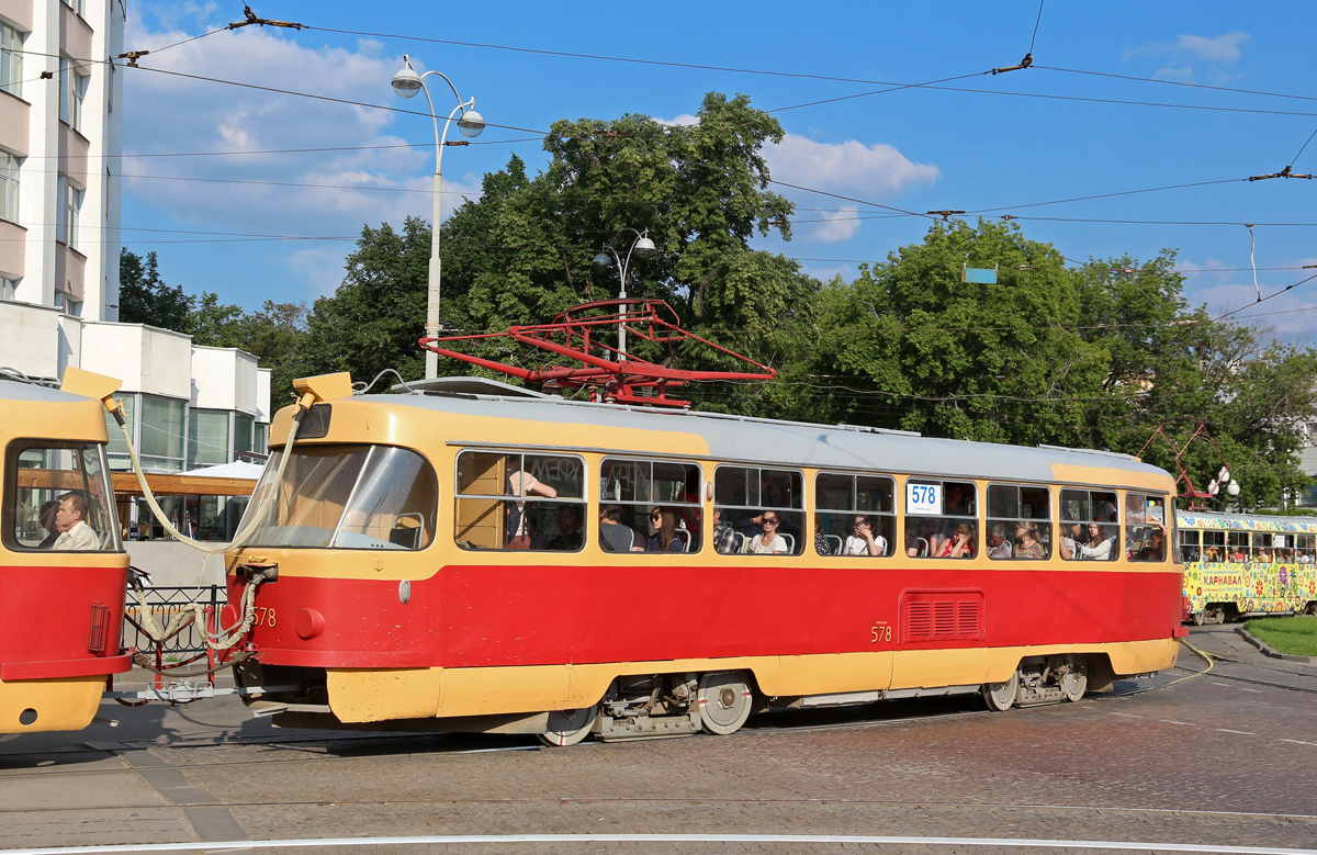 Jekaterinburgas, Tatra T3SU nr. 578