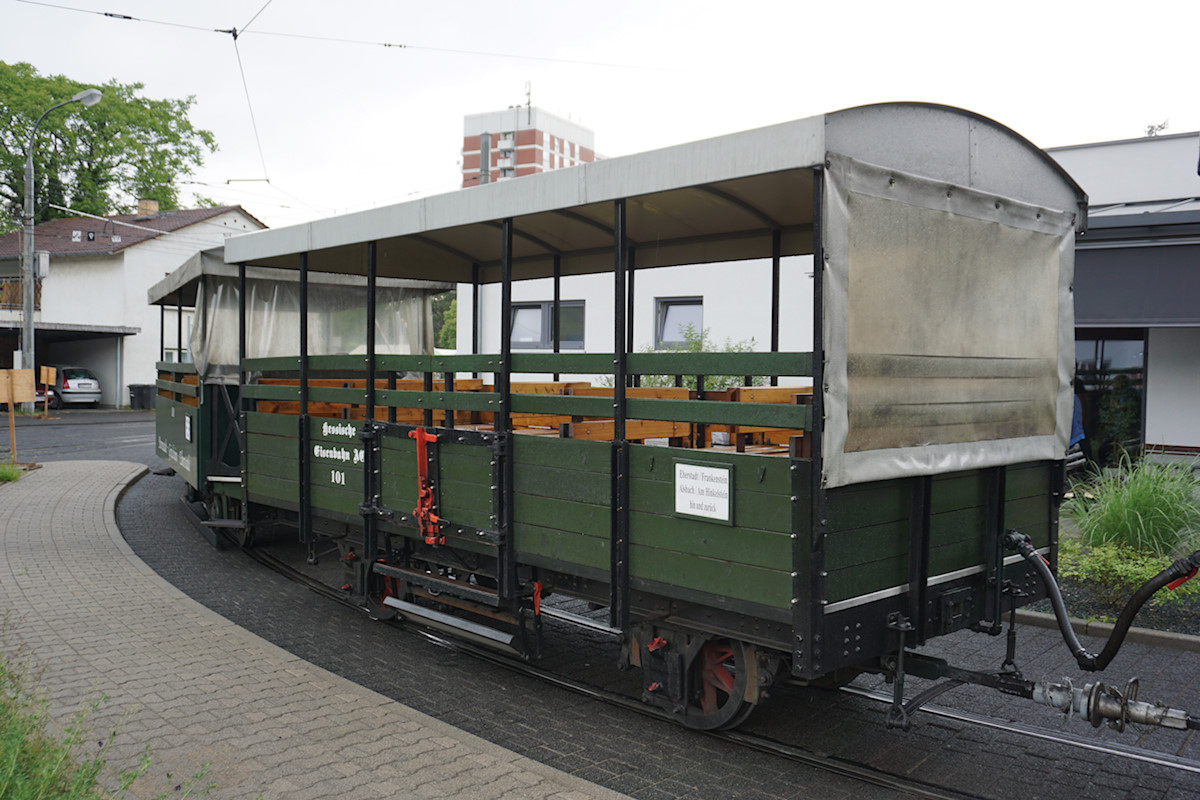 Darmstadt, 2-axle trailer cargo car # 101