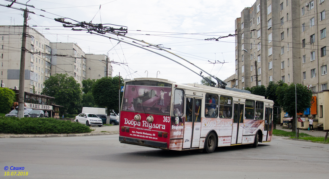 Chernivtsi, Škoda 14TrM № 363