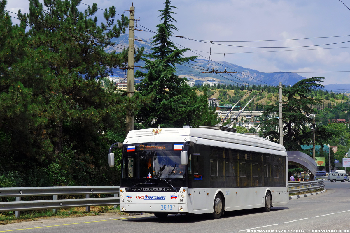 Krimski trolejbus, Trolza-5265.05 “Megapolis” č. 2613