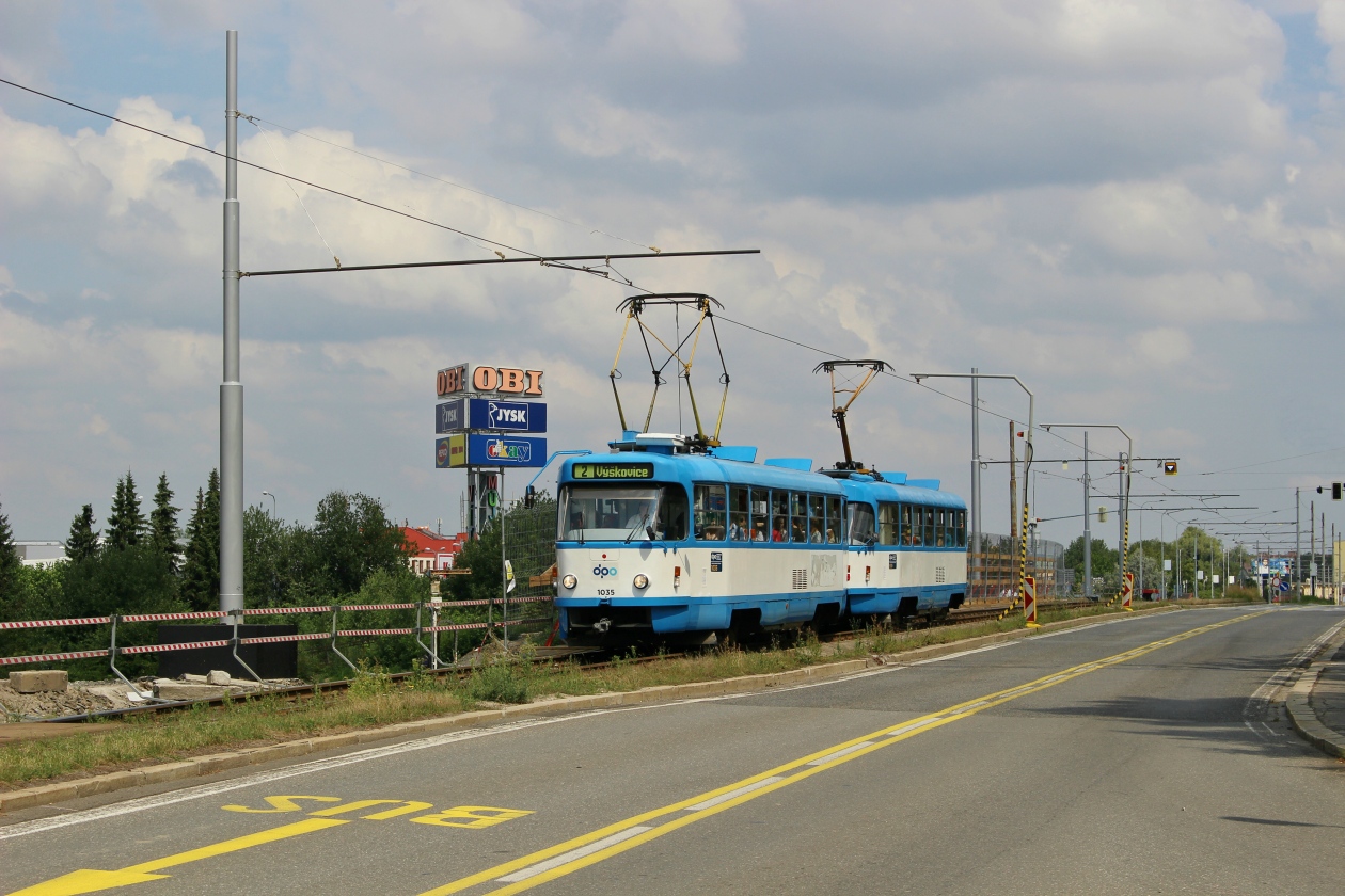 Ostrava, Tatra T3G nr. 1035