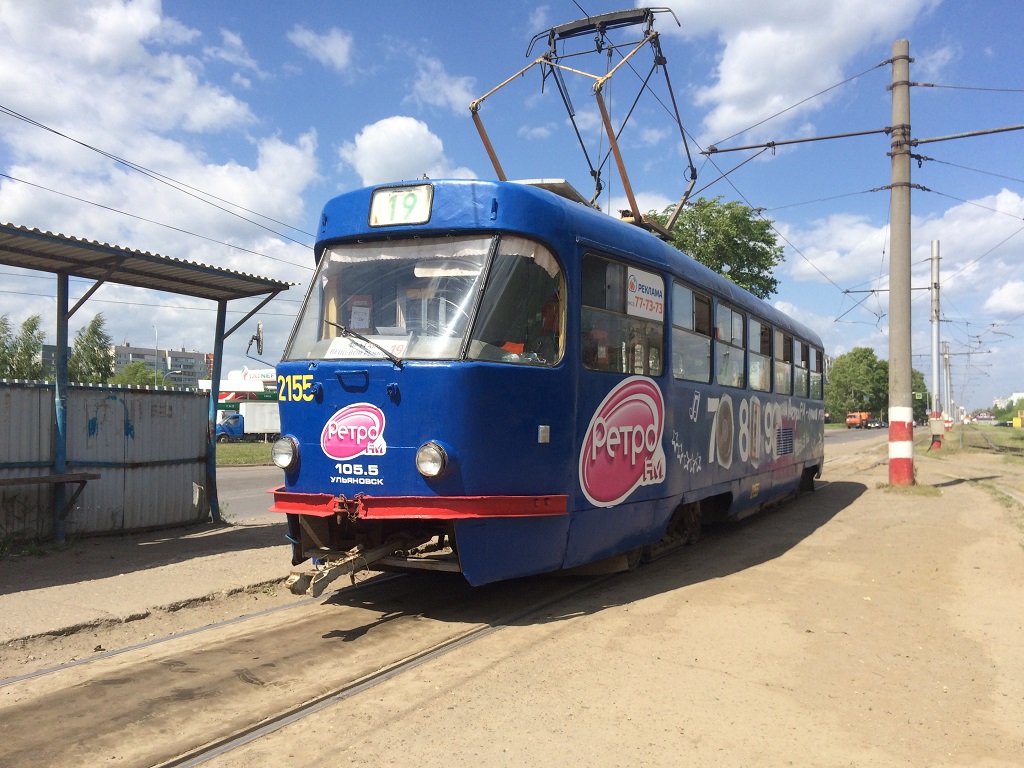 Ульяновск, Tatra T3SU № 2155