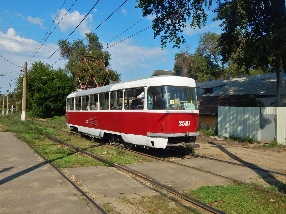 Volgograd, Tatra T3SU (2-door) Nr 2518