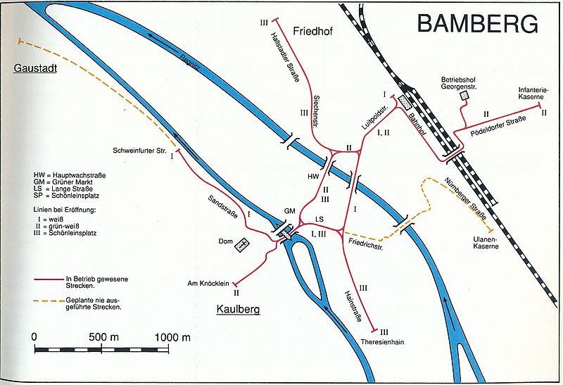 Bamberg — Maps