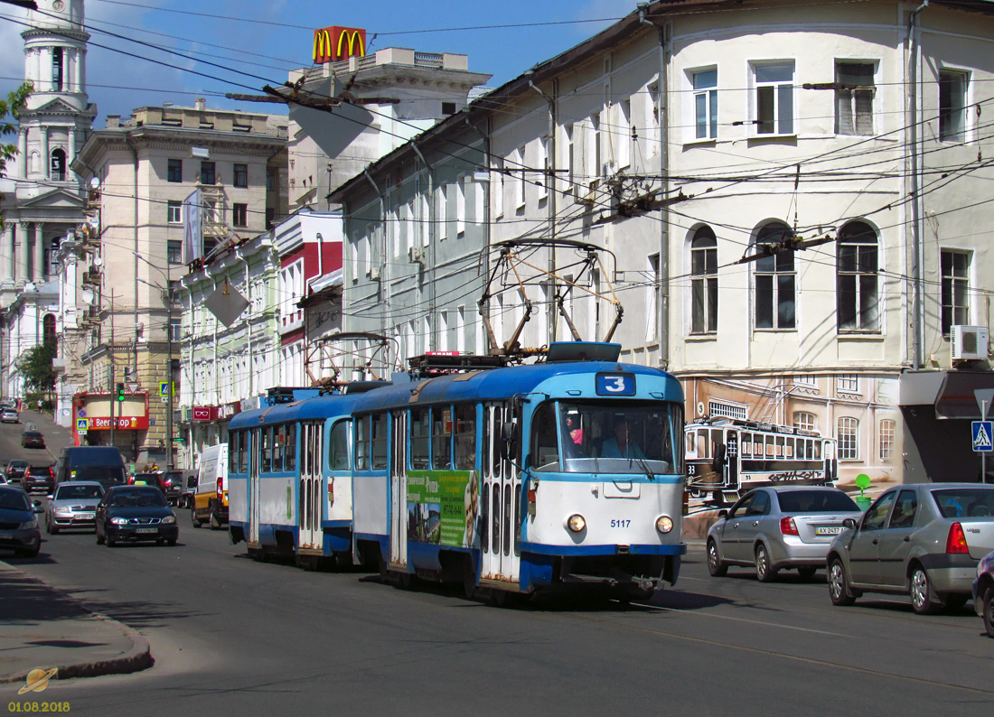 Kharkiv, Tatra T3A N°. 5117