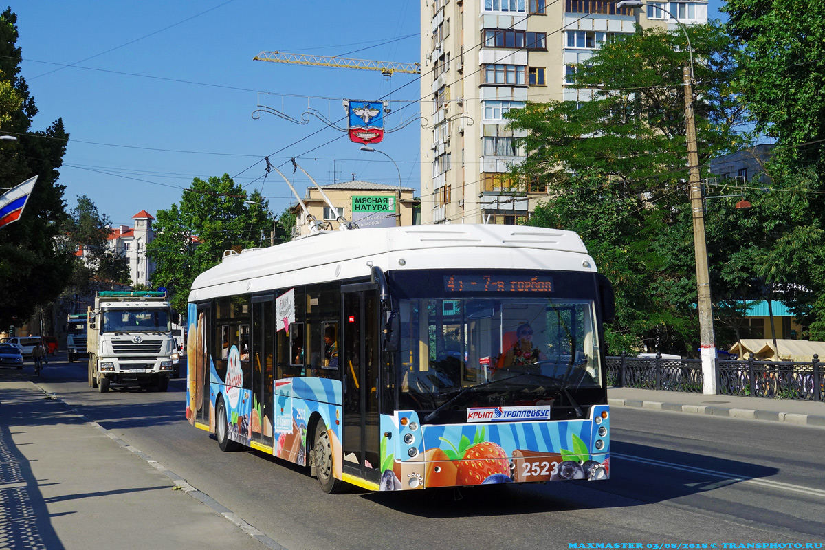 Крымский троллейбус, Тролза-5265.02 «Мегаполис» № 2523