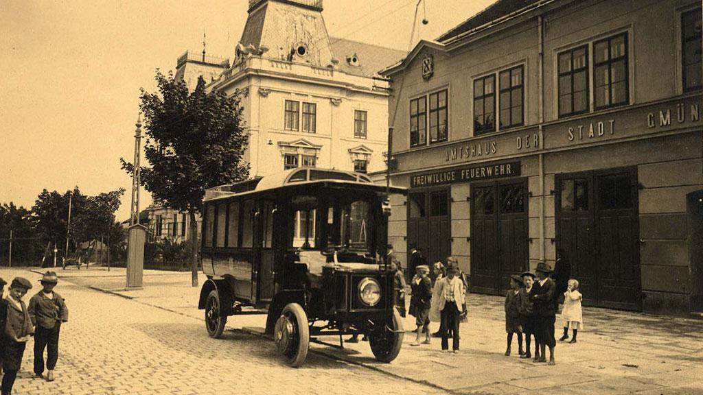 České Velenice (Gmünd), Daimler-Stoll č. 1; České Velenice (Gmünd) — Old photos