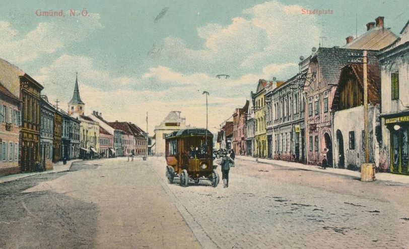 Ческе-Веленице (Гмюнд), Daimler-Stoll № 2; Ческе-Веленице (Гмюнд) — Старые фотографии