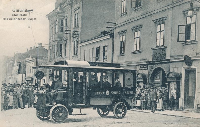 Ческе-Веленице (Гмюнд), Daimler-Stoll № 1; Ческе-Веленице (Гмюнд) — Старые фотографии