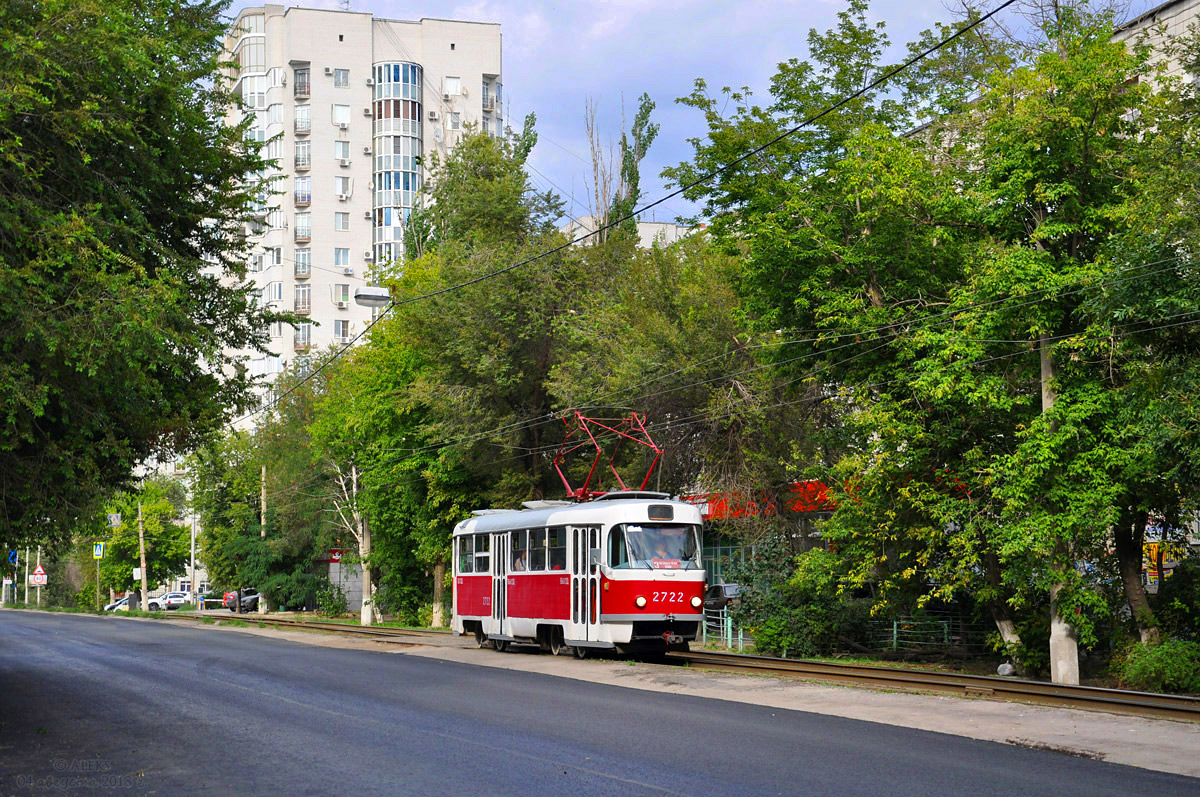 Волгоград, Tatra T3SU № 2722