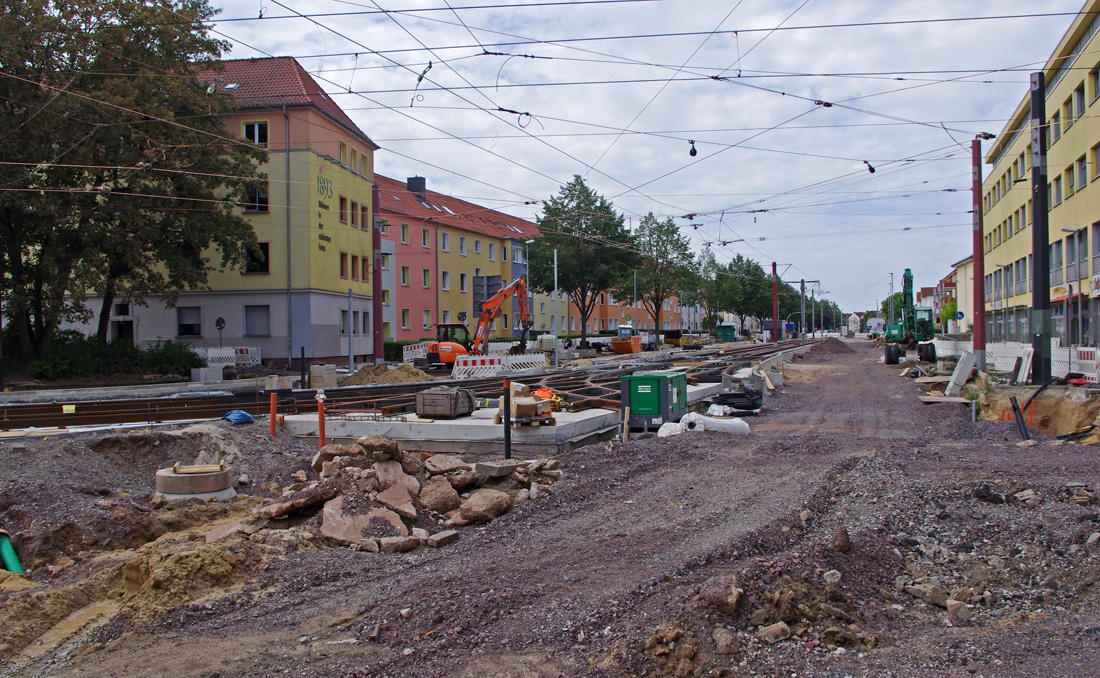 Магдебург — Строительство и реконструкция трамвайной сети
