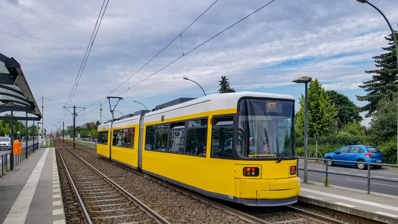 Берлин, BVG GT6U № 1502