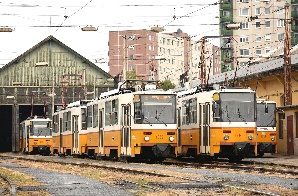 Budapest, Tatra T5C5 № 4052; Budapest — Tram depots