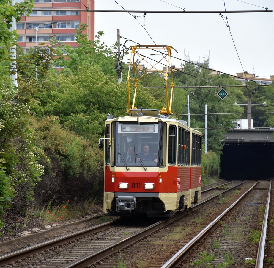 Потсдам, Tatra KT4D № 001; Прага — Завод ЧКД Татра