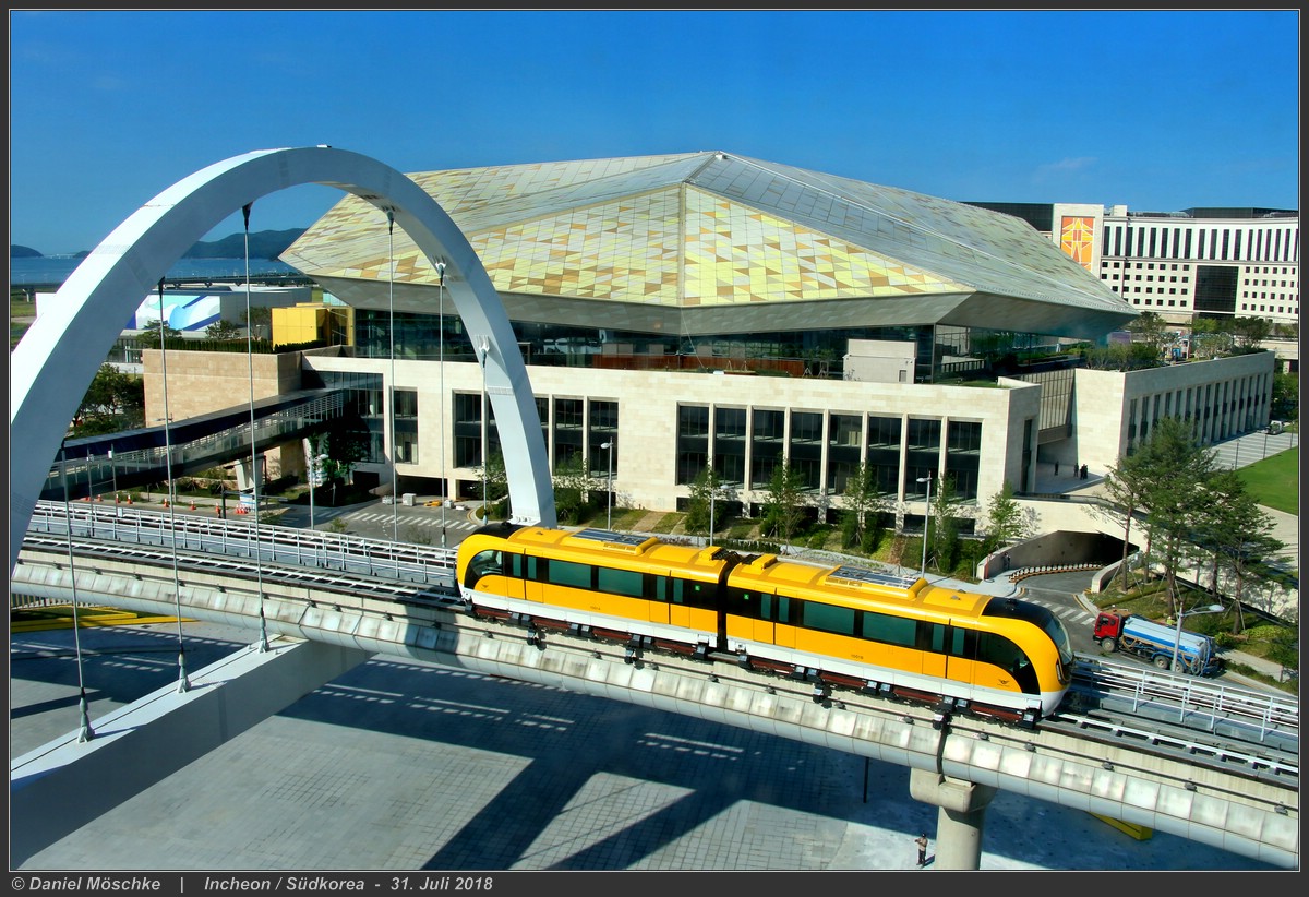 Seoul, ECOBEE č. 1001; Seoul — Incheon Airport Maglev (인천공항 자기부상철도)