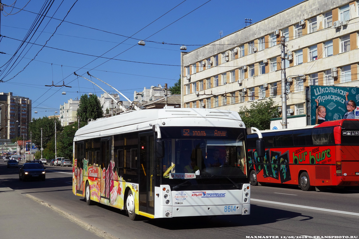 Crimean trolleybus, Trolza-5265.05 “Megapolis” № 8614