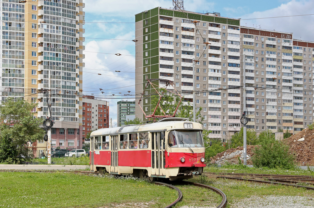 Yekaterinburg, Tatra T3SU № 659