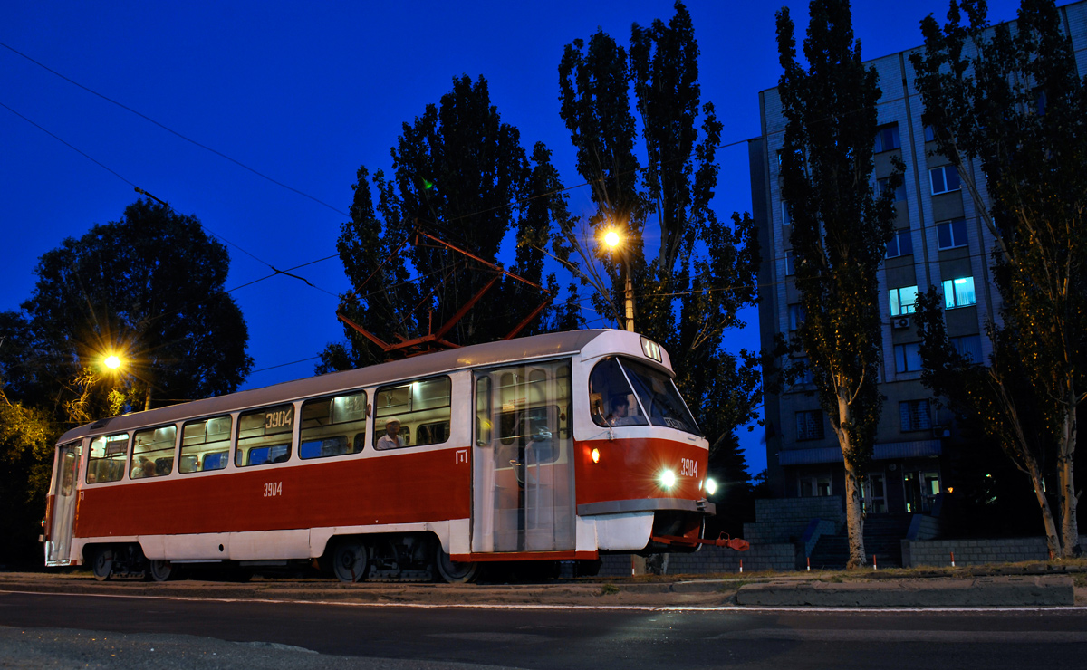 Donetsk, Tatra T3SU (2-door) № 3904