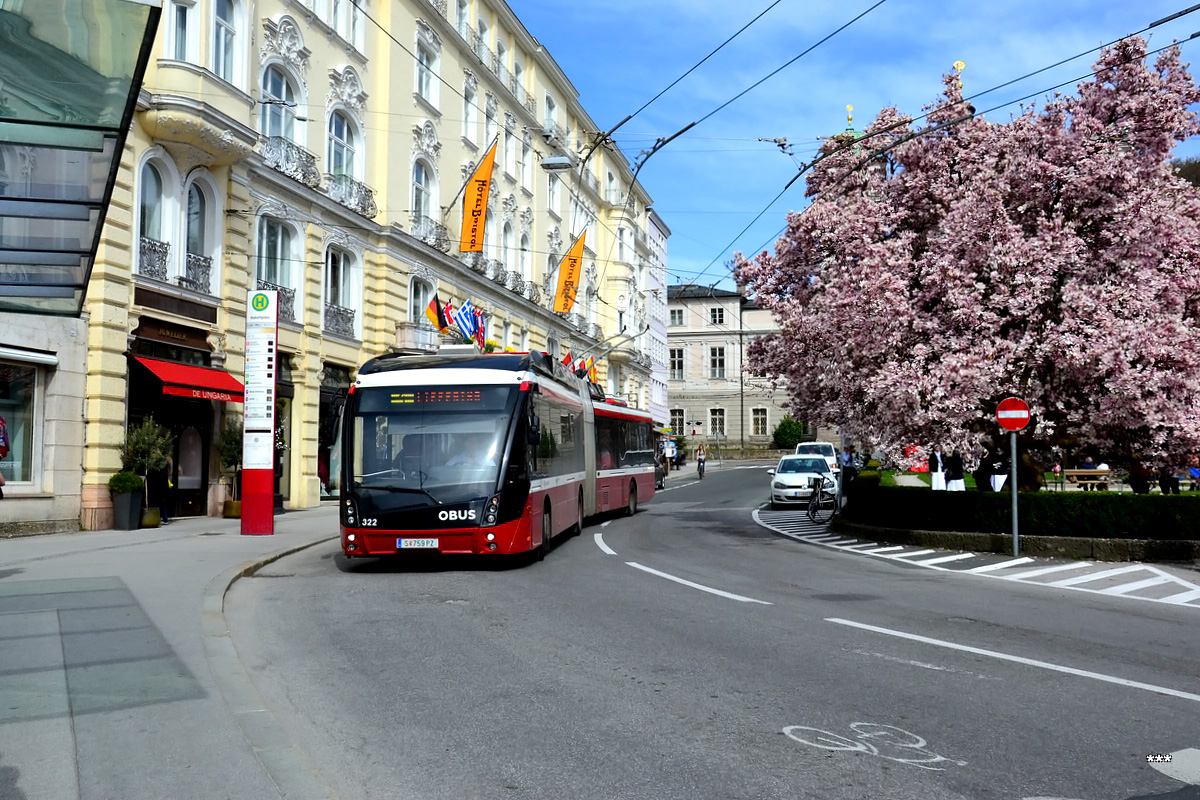 Salzburg, Solaris Trollino III 18 AC MetroStyle # 322