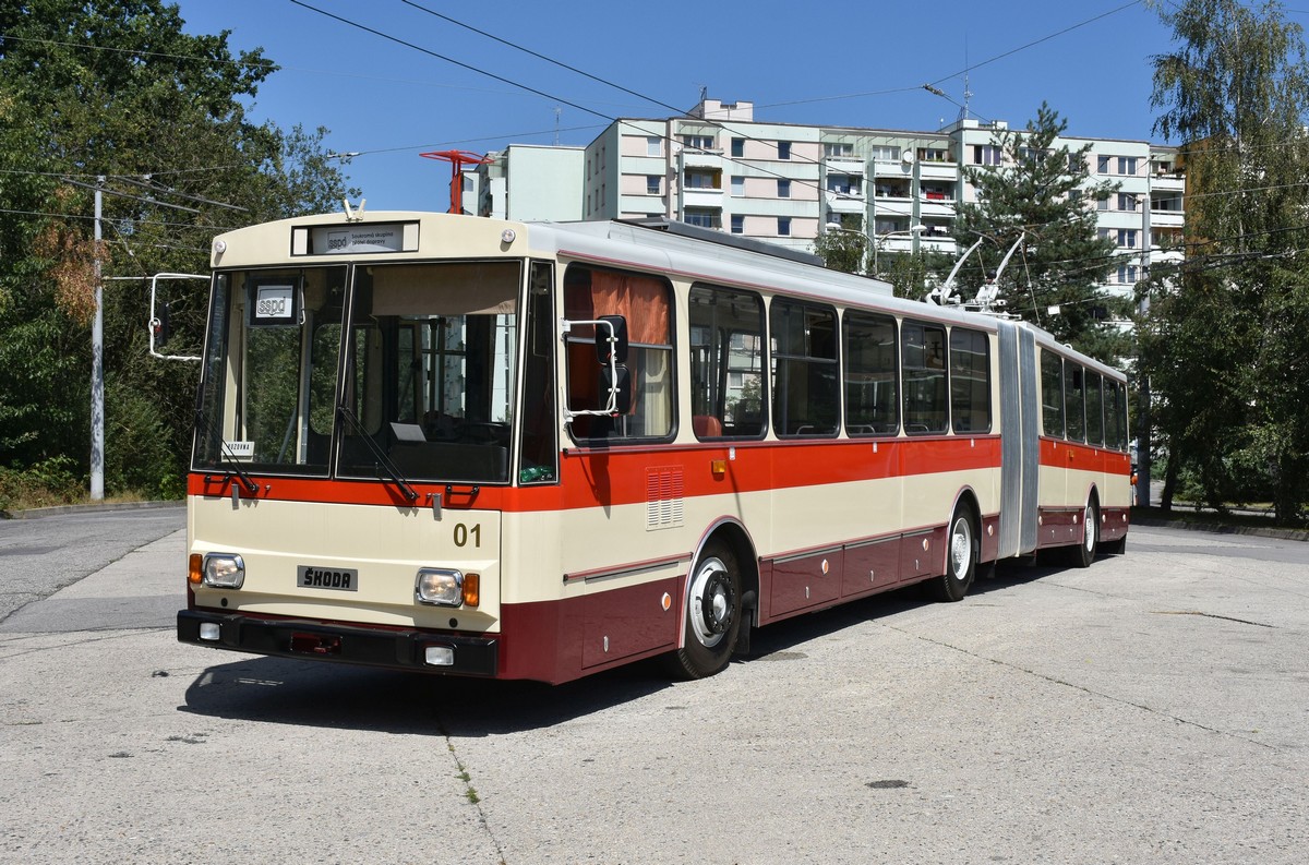 České Budějovice, Škoda 15Tr07/7 N°. 01