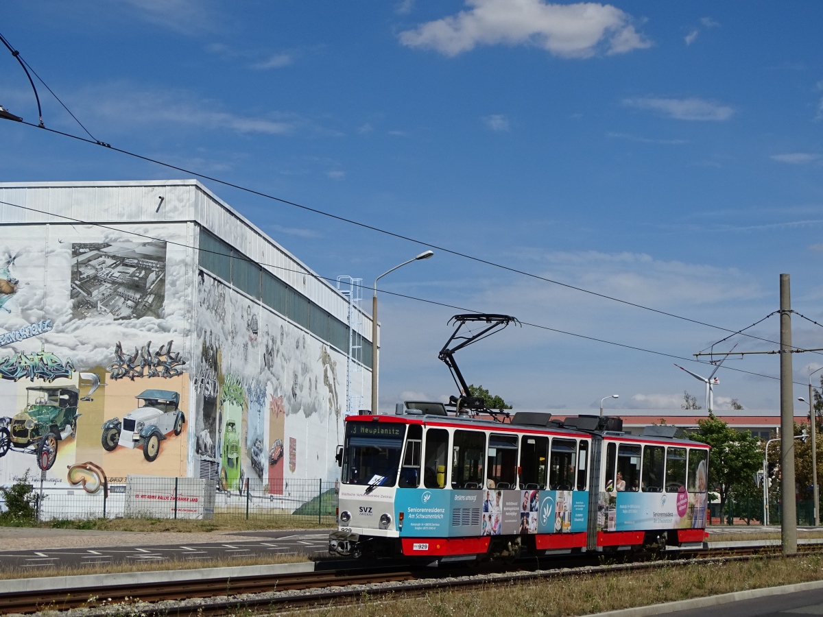 Zwickau, Tatra KT4DMC # 929