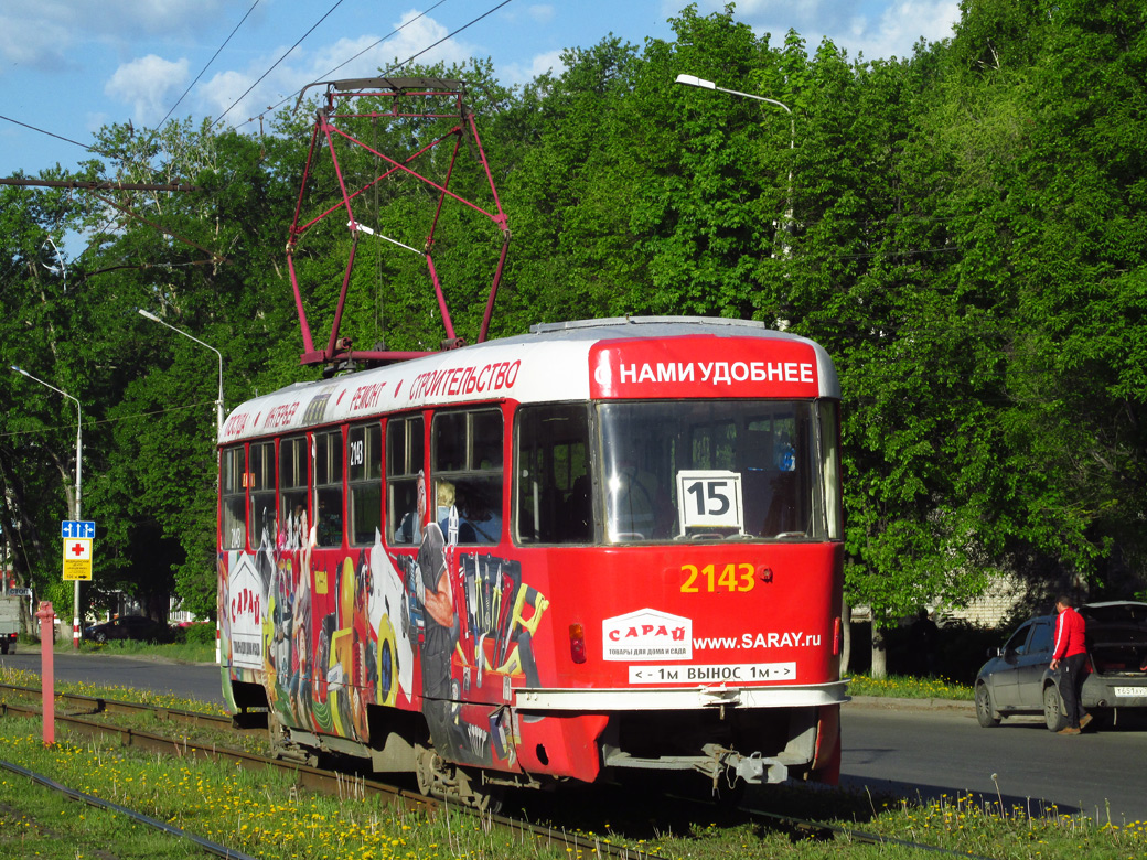 Uljanovsk, Tatra T3SU № 2143