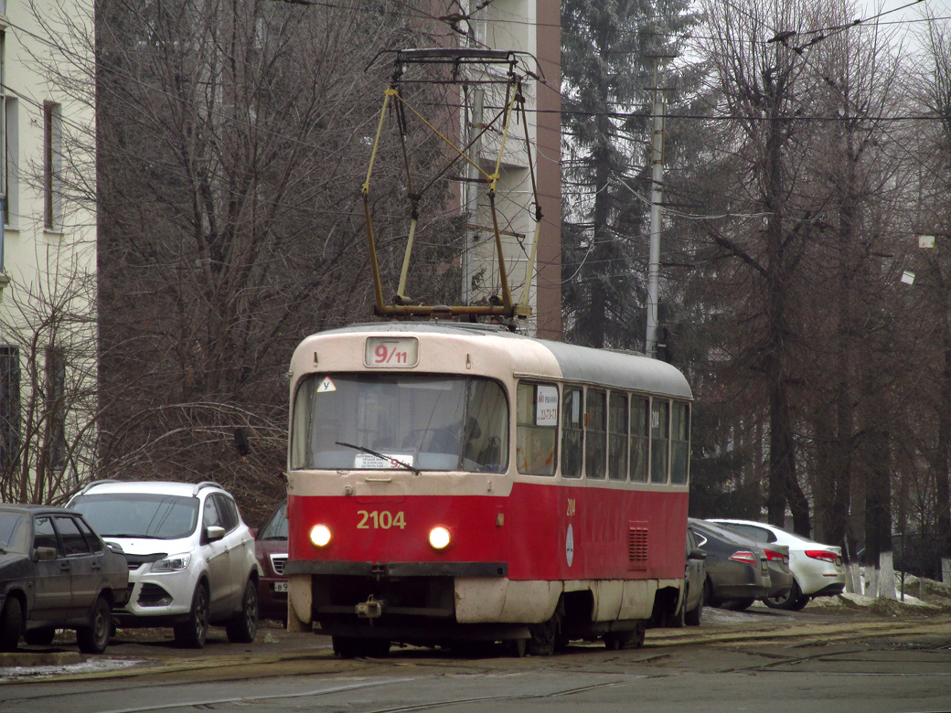 Ulyanovsk, Tatra T3SU # 2104