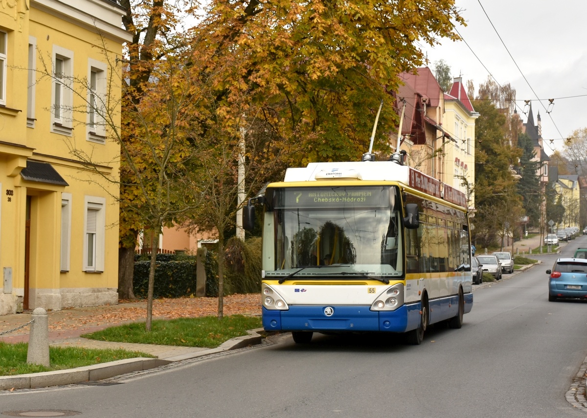 Marienbad, Škoda 24Tr Irisbus Citelis Nr. 55