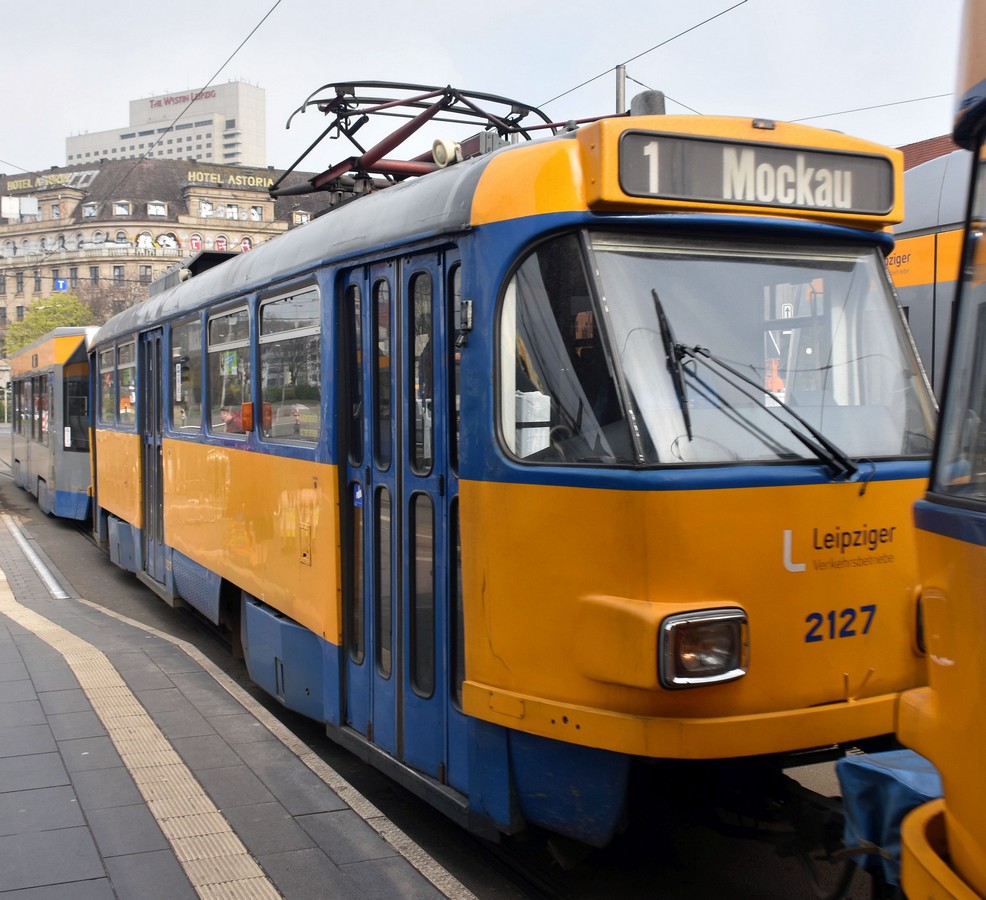 Leipzig, Tatra T4D-M1 № 2127