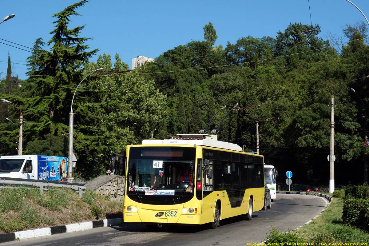 Кримски тролейбус, ВМЗ-5298.01 «Авангард» № 6352