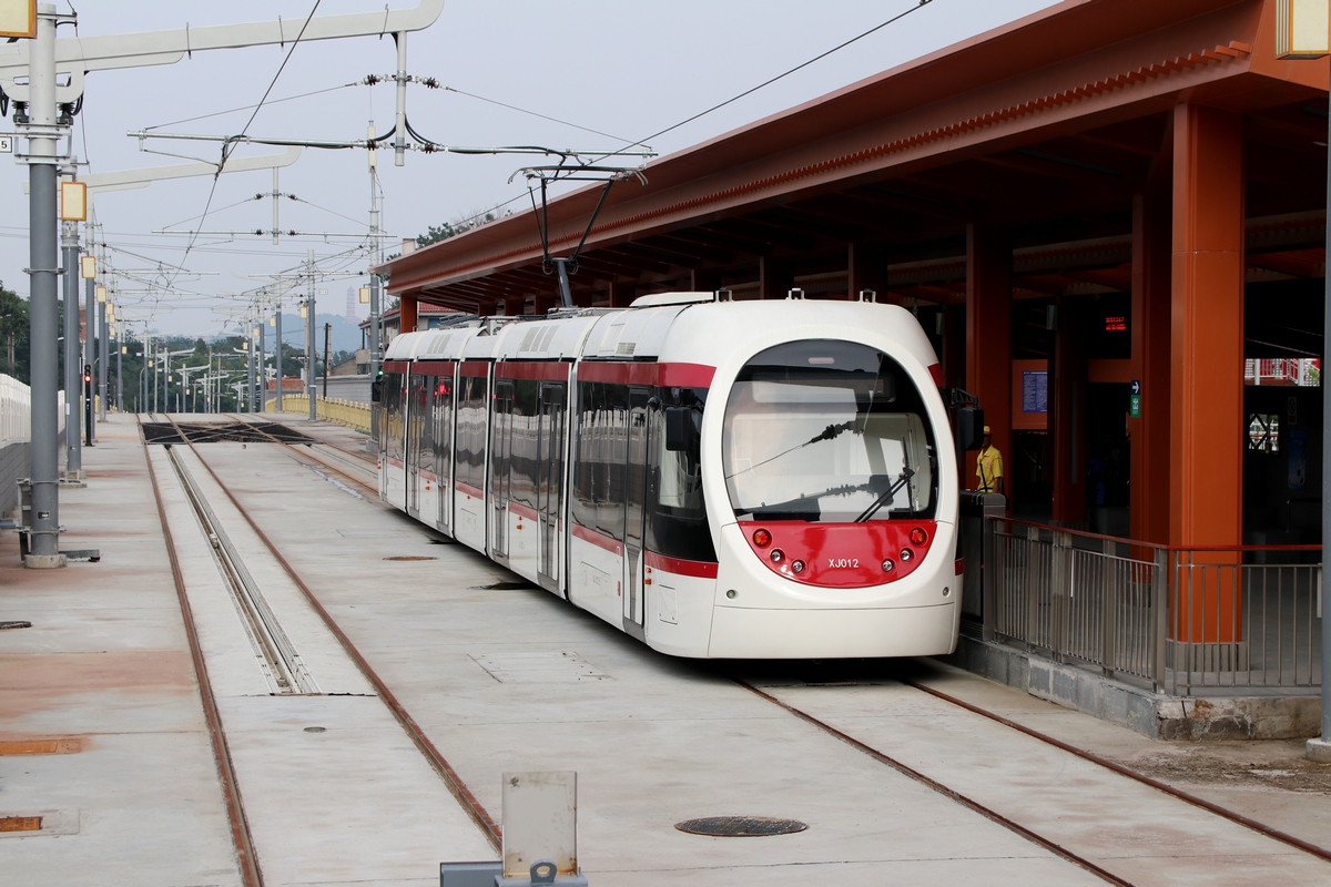 Пекин, CRRC Sirio № XJ012; Пекин — Трамвайная линия Xijiao