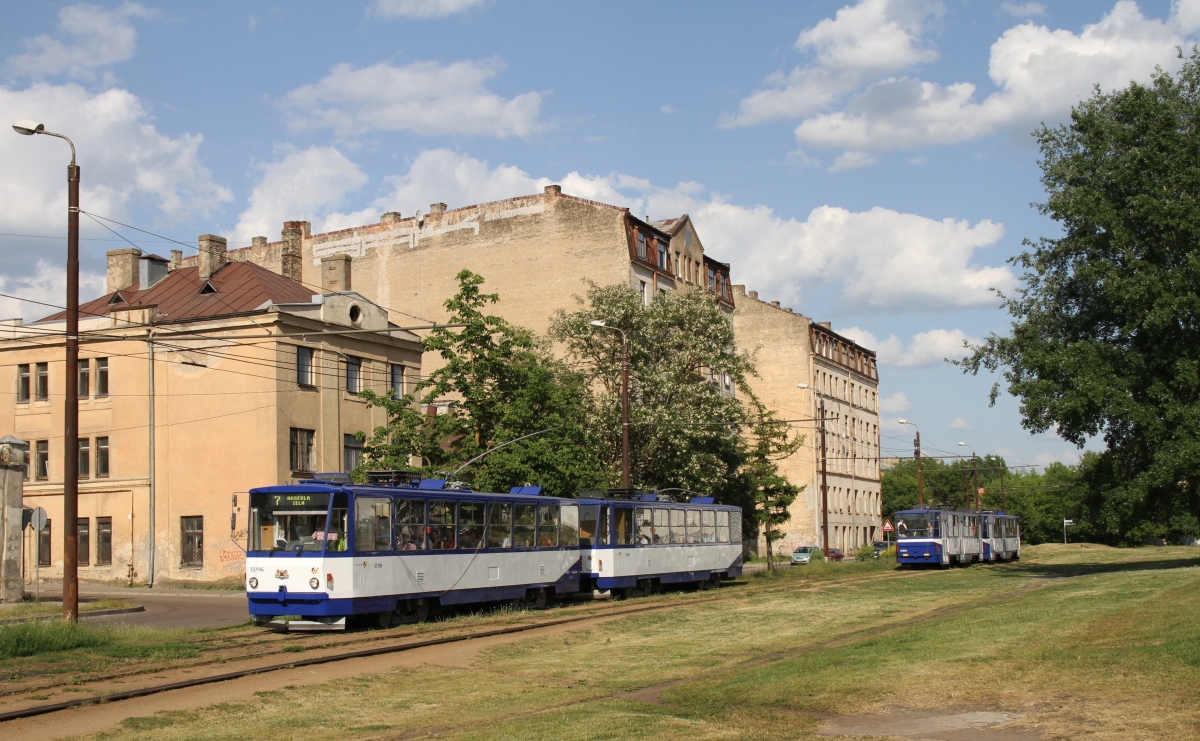 Riga, Tatra Т3MR (T6B5-R) N°. 35196