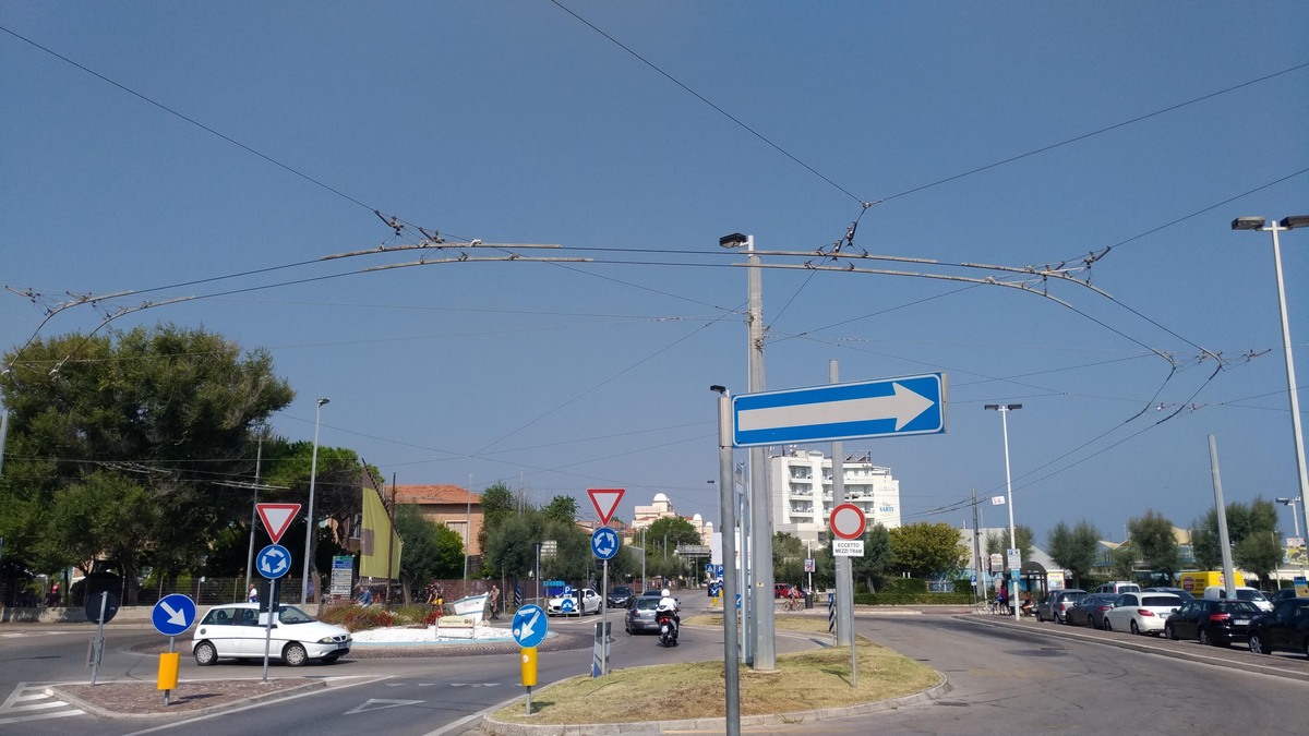 Rimini — Trolleybus Lines and Infrastructure