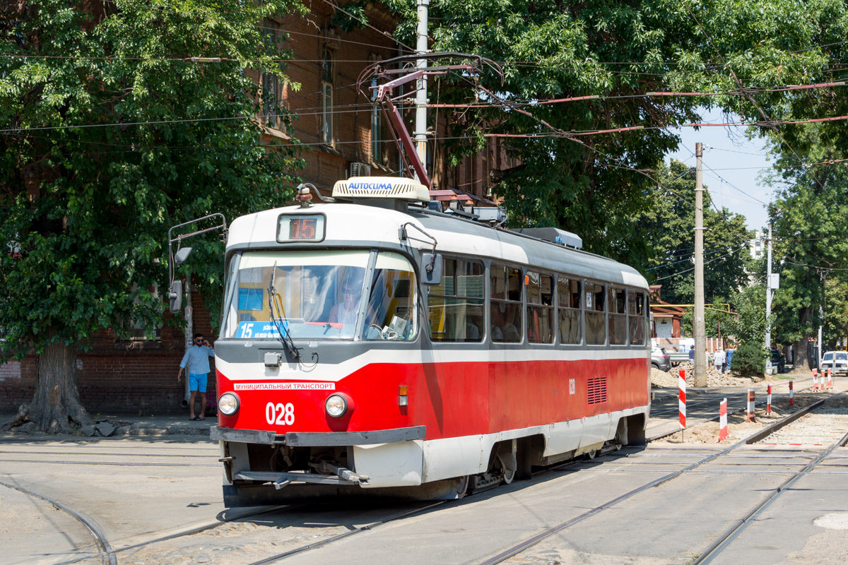 Краснодар, Tatra T3SU КВР ТМЗ № 028