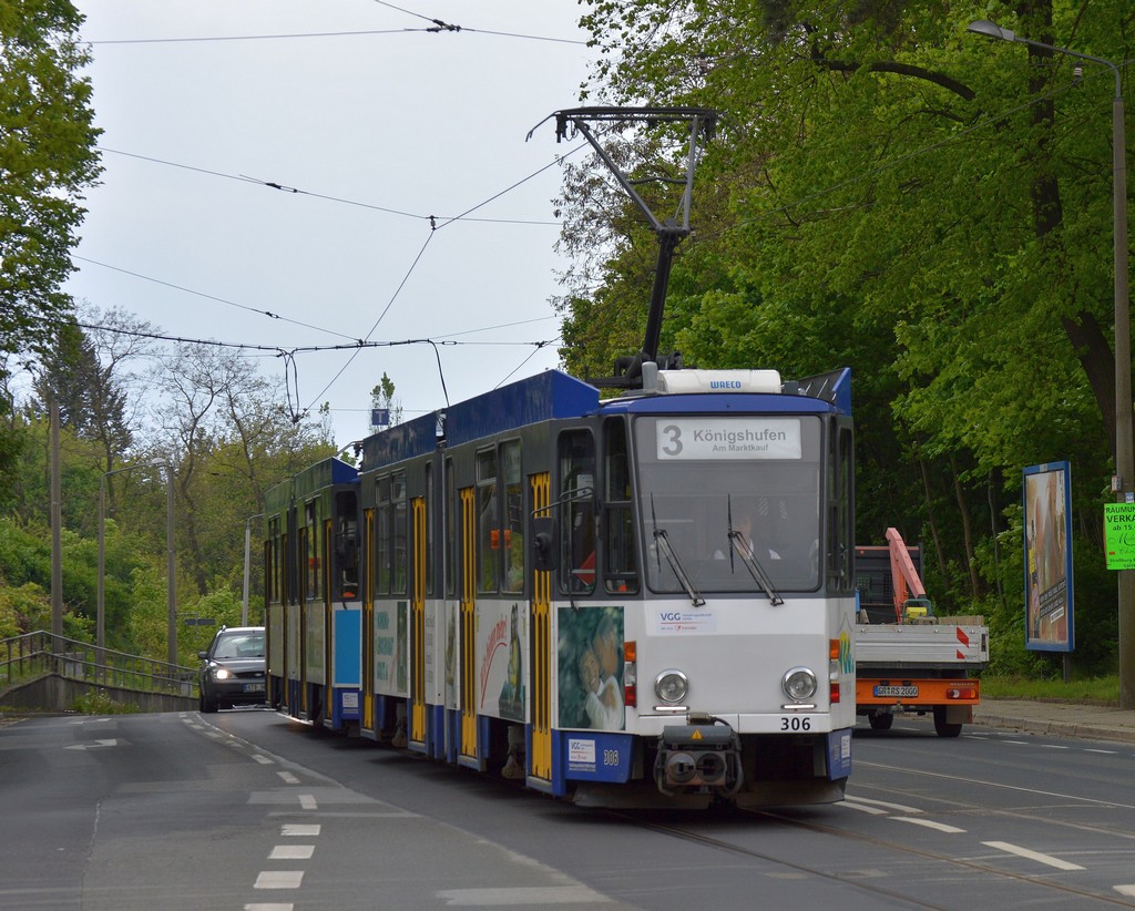 Görlitz, Tatra KT4DC nr. 306; Görlitz, Tatra KT4DC nr. 311