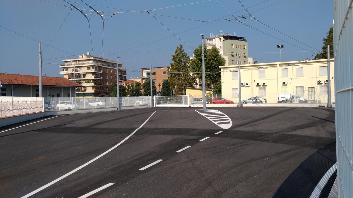 Rimini — Construction of Metromare Rapid Trolleybus Line