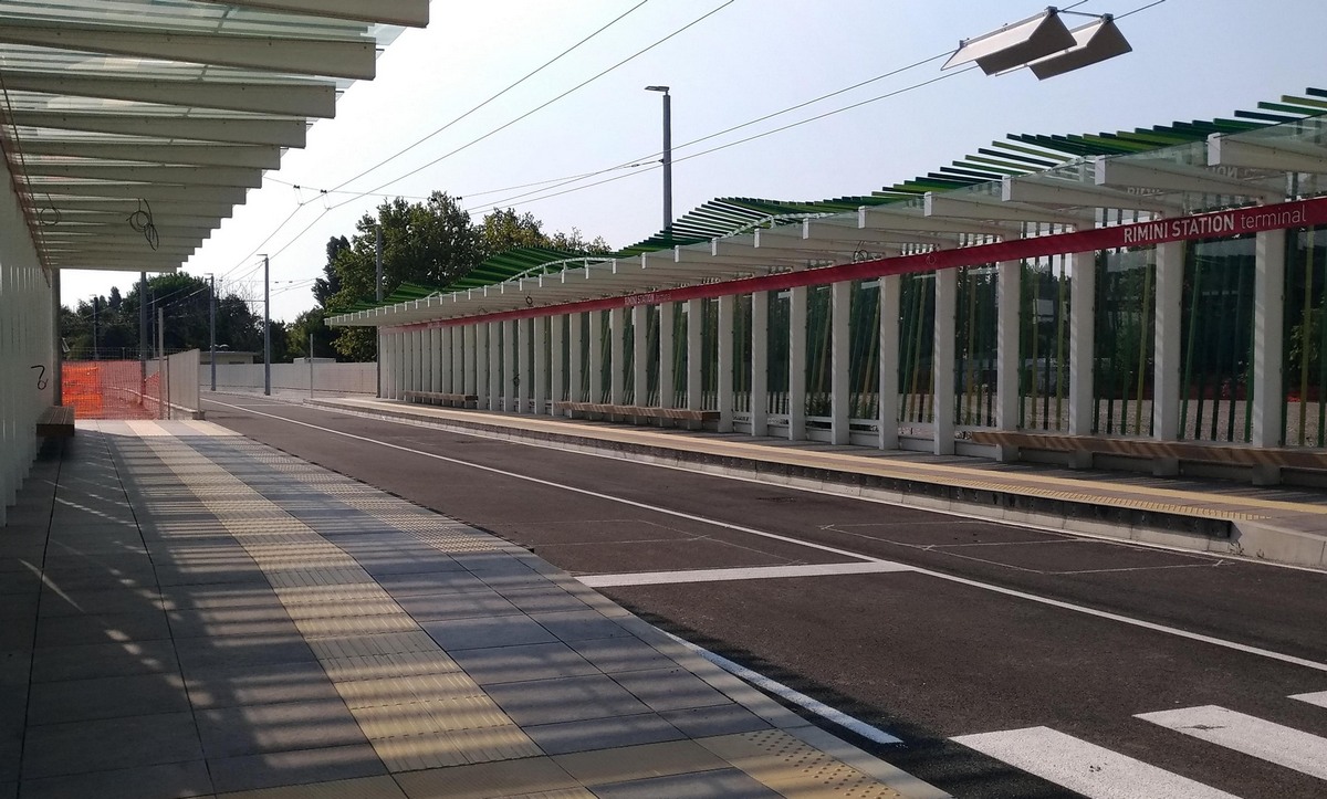 Римини — Строительство линии скоростного троллейбуса Metromare