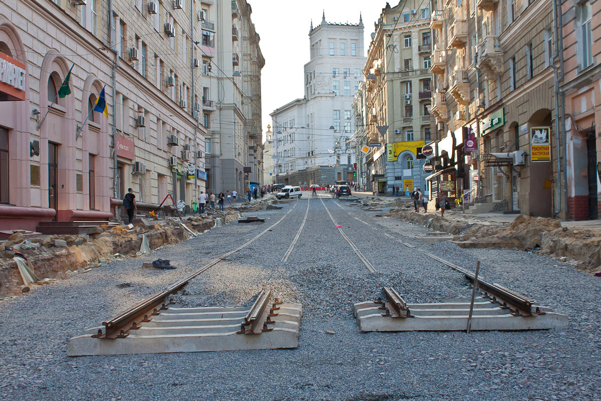 Charkiw — Repairs and overhauls of tram and trolleybus lines