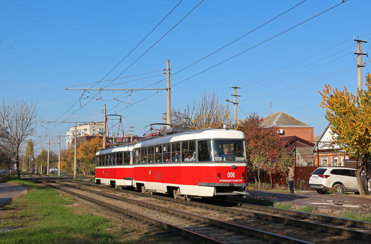 Краснодар, Tatra T3SU КВР ТРЗ № 006