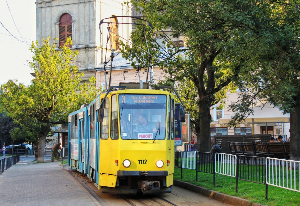 Lviv, Tatra KT4SU nr. 1172