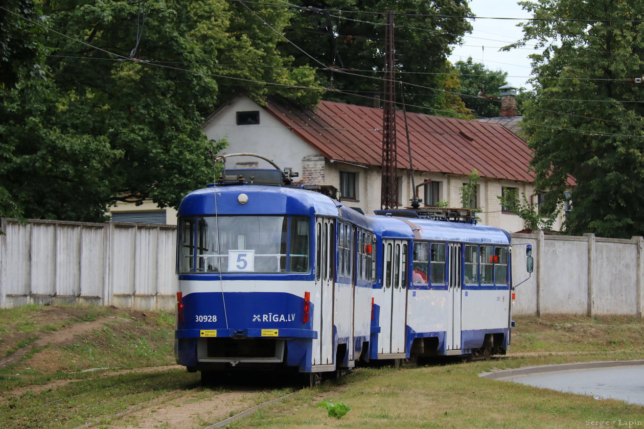 Рига, Tatra T3A № 30928