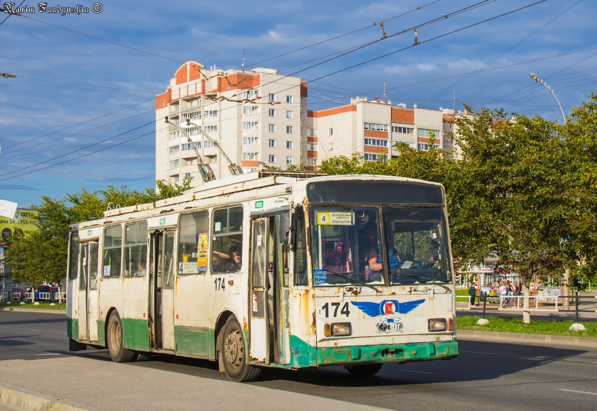 Вологда, Škoda 14TrM (ВМЗ) № 174