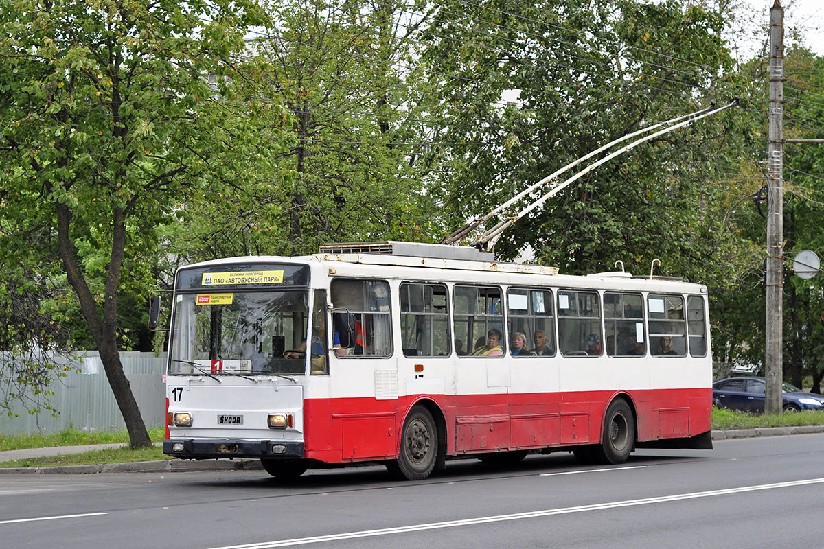 Velikiy Novgorod, Škoda 14TrM (VMZ) # 17